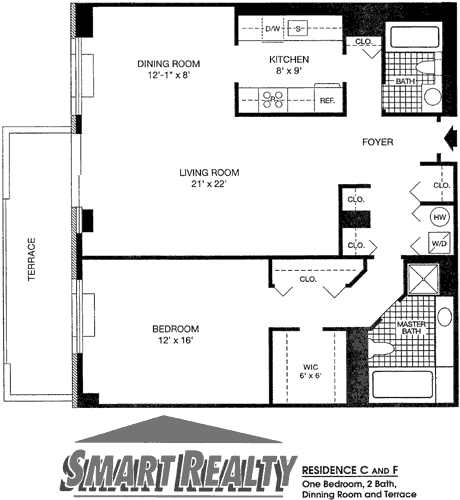 Grand Cove Sample Floor Plan